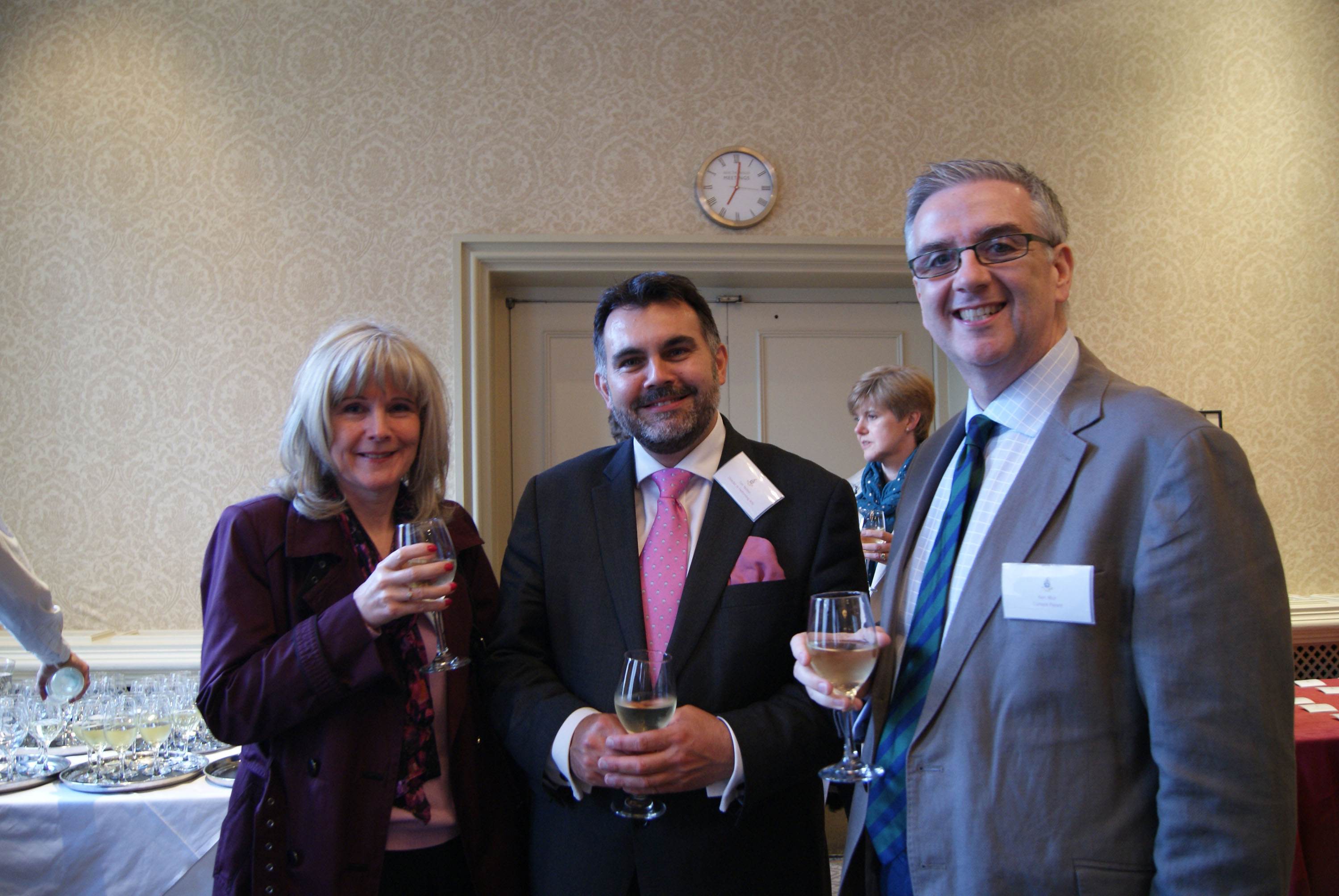 Reception after Evensong in Oxford, 11th May 2017